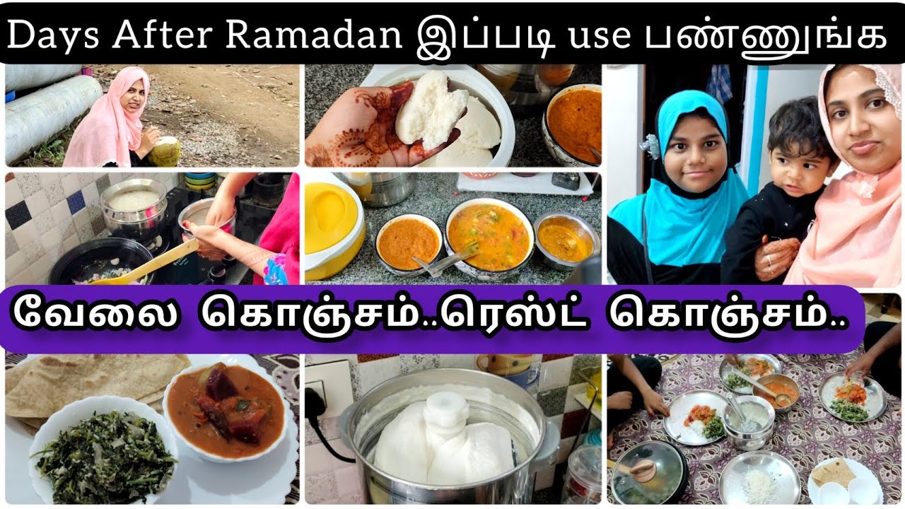 குடும்பத்தையும் நம்மளையும்  இப்படி தான் balance பண்ணி பார்த்துக்கணும்/Day After Eid Vlog/diml