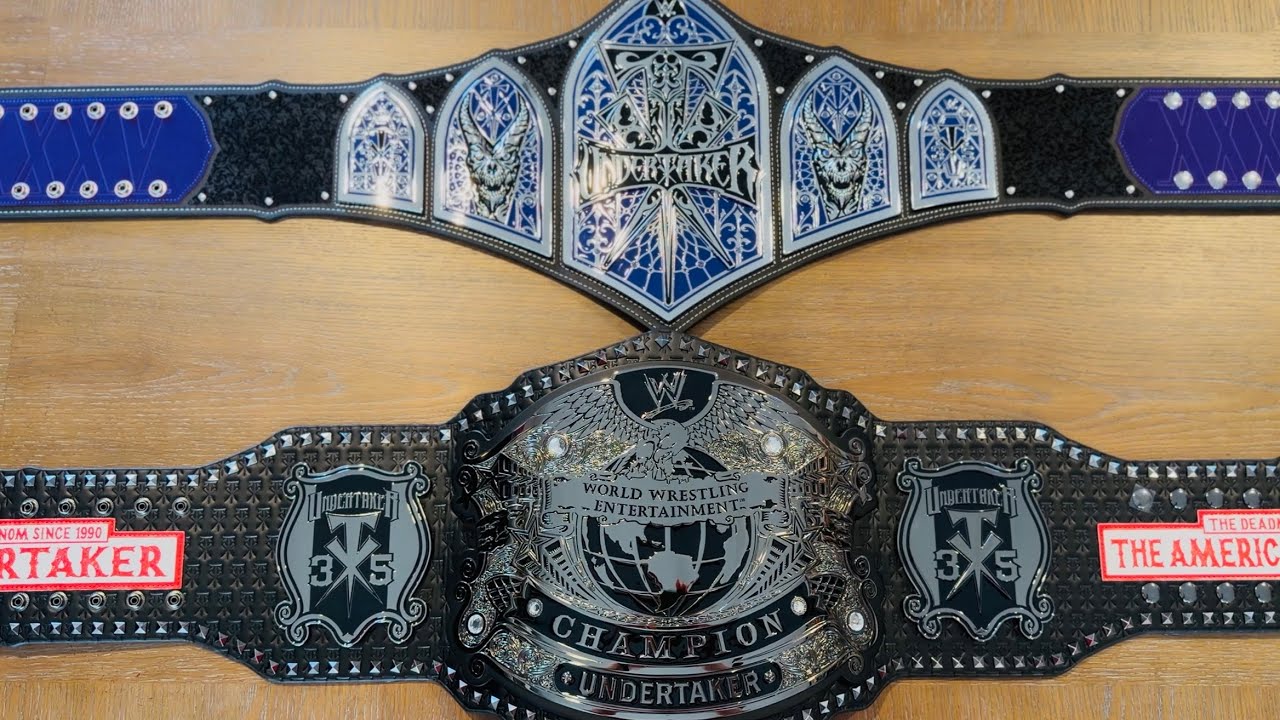 WWE 35 years of the Deadman Championship Comparison #wwe #undertaker