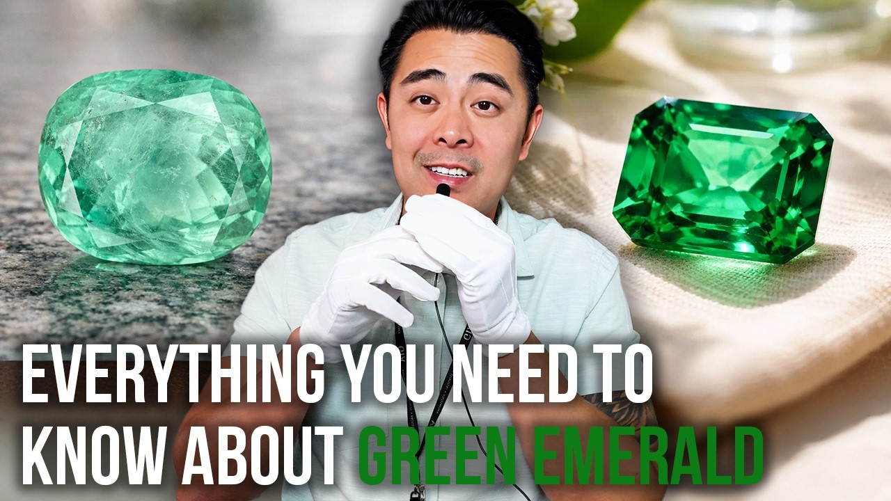 What are green emeralds? Natural vs. Lab!