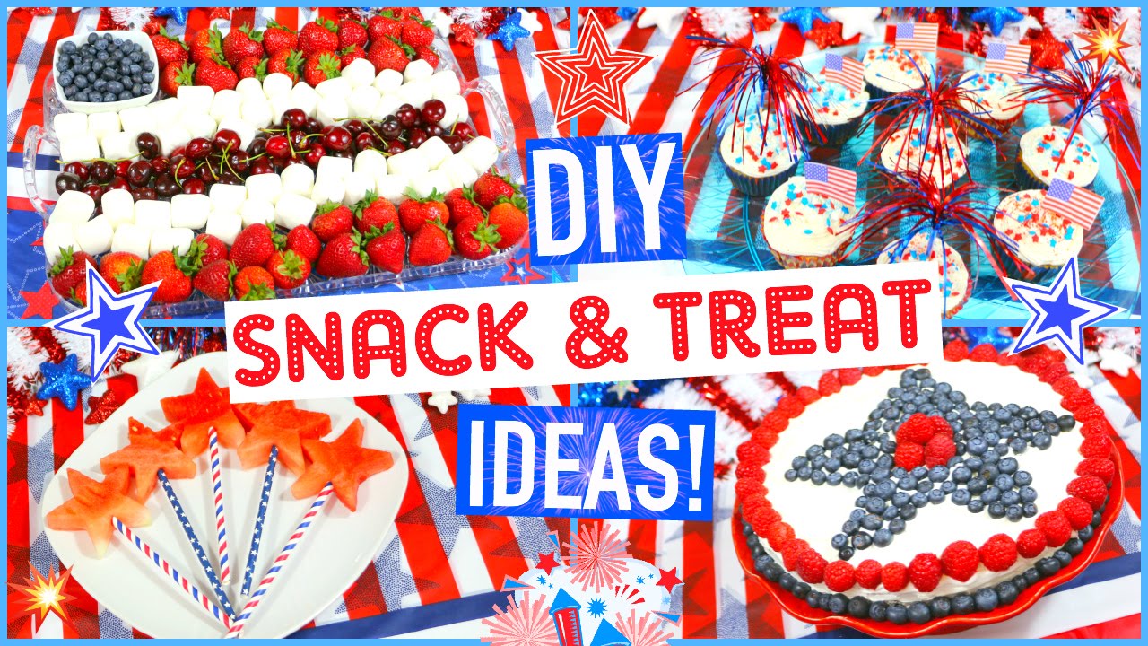 Fourth of July DIY Party Ideas: Snacks & Treats!!! ★☆ | Jessica Reid