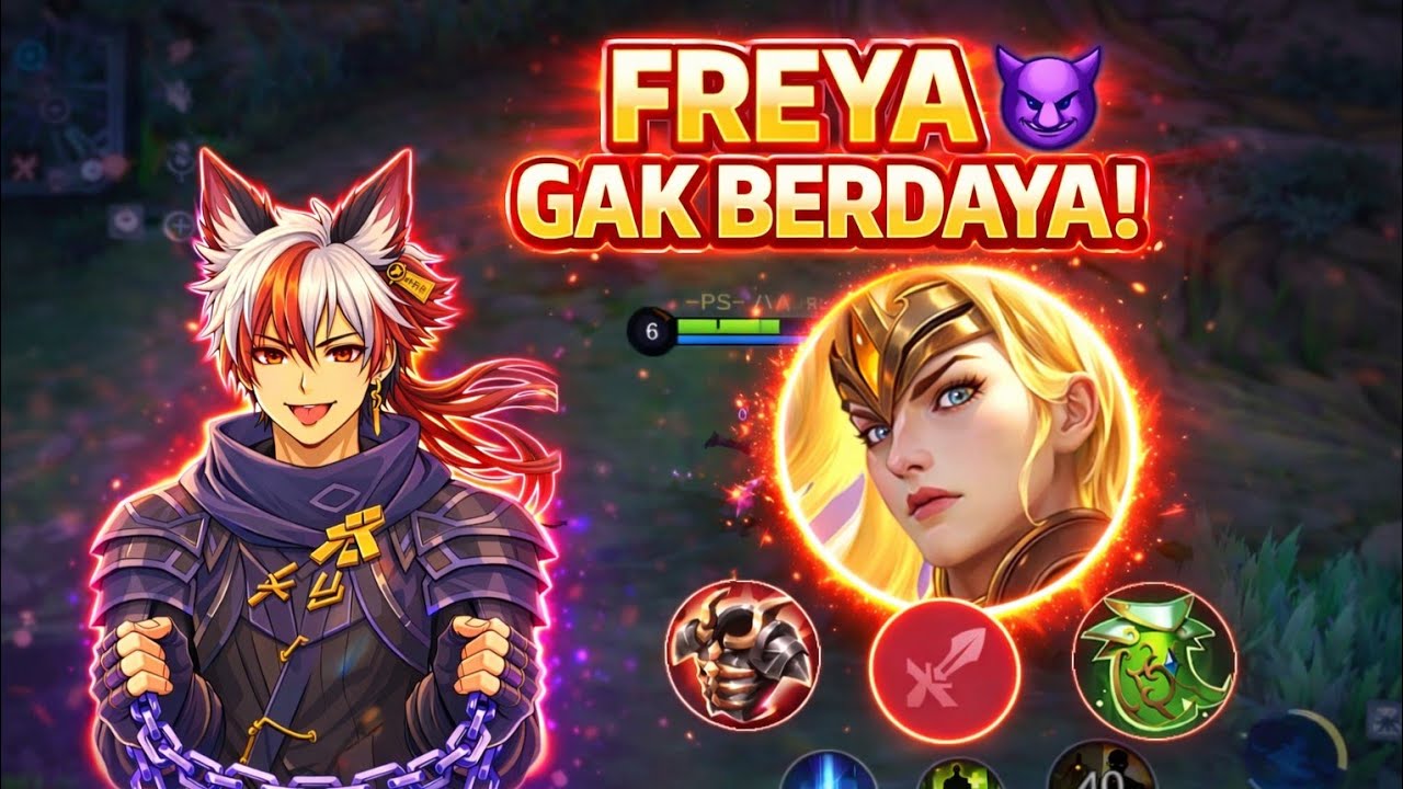 LAWAN FREYA DI EXP LANE TANPA MATI? 🤯
