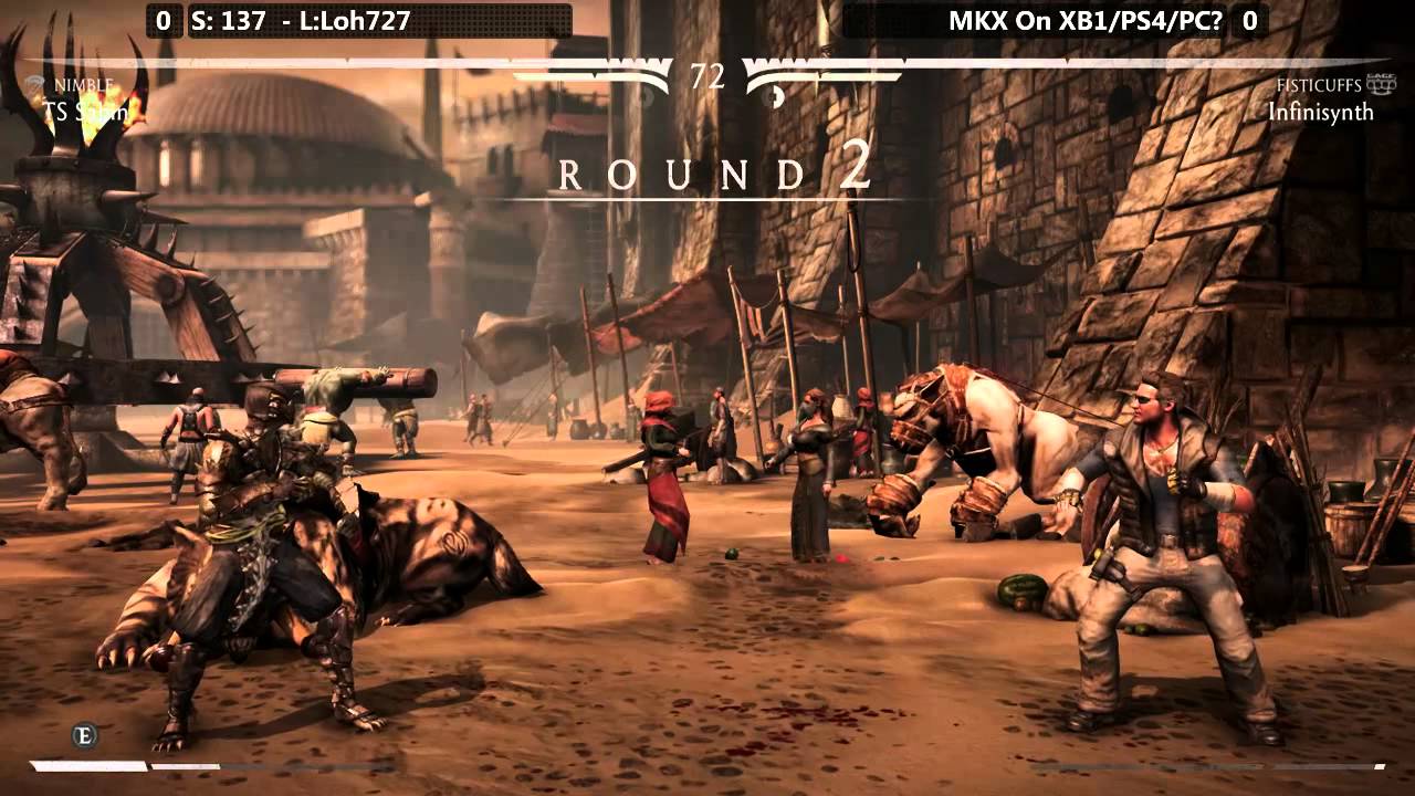 MKX After Hours Ep. 1 - Netplay vs Infinisynth (Johnny Cage) [720p/60fps]