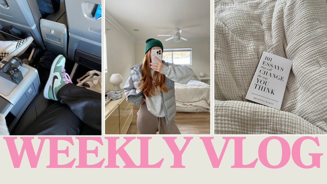 WEEKLY VLOG: new clothes, current books, Suns game!