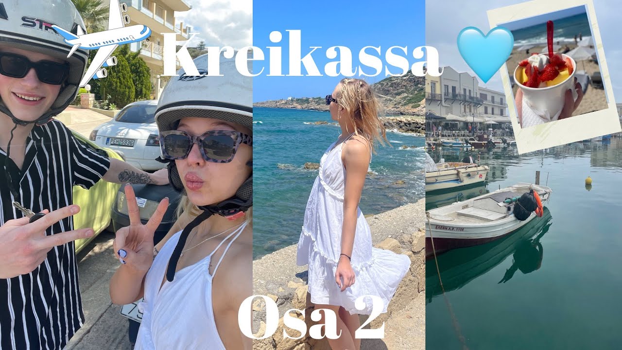 MATKA VLOGI 2 | Kreeta 🌴💙