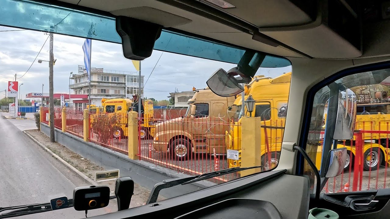 Truck Life – первый день в Греции. Разгрузка, Салоники и горная дорога в Амбракию, Арта/Άρτα.