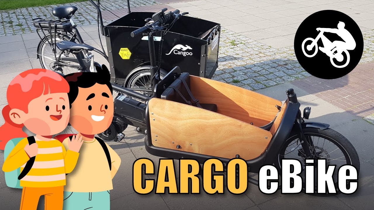 CARGO eBike ⚡  - do wożenia dzieci?!