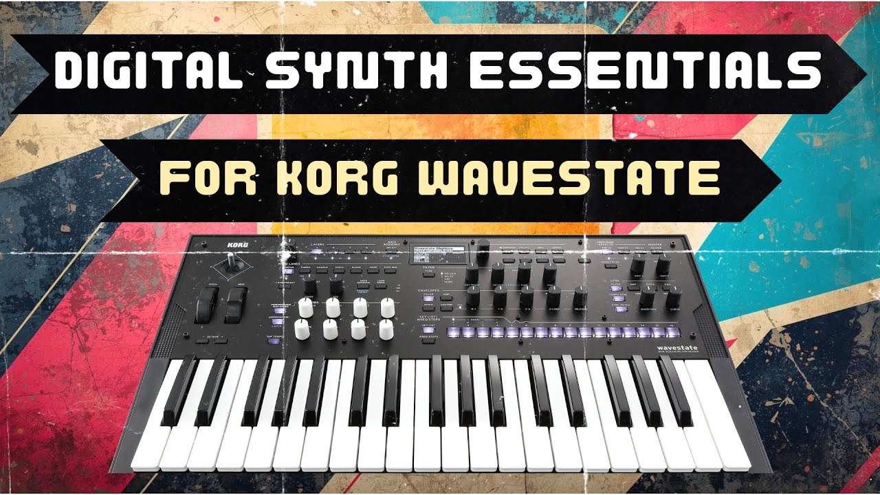 Digital Synth Essentials Vol.1 - a Korg WaveState SoundSet, Soundpack, Sounds