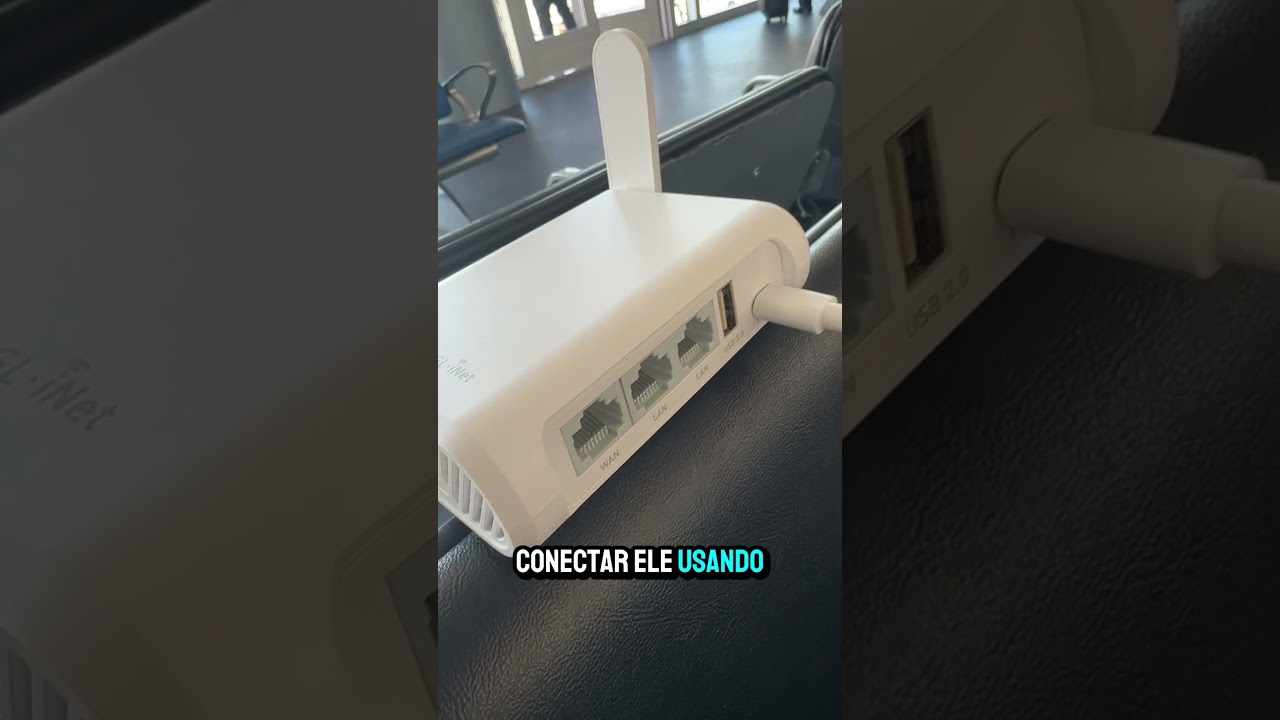 Mini Router WiFi Seguro para Viagens: Prote&ccedil;&atilde;o Avan&ccedil;ada em Redes P&uacute;blicas