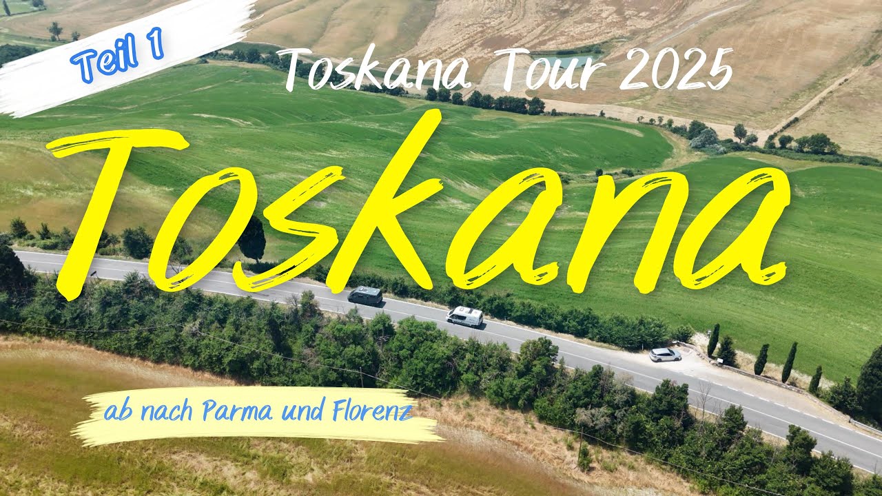 Toskana faszinierendes Italien Teil1 #adventure #travel #camping #automobile #reisen #guita