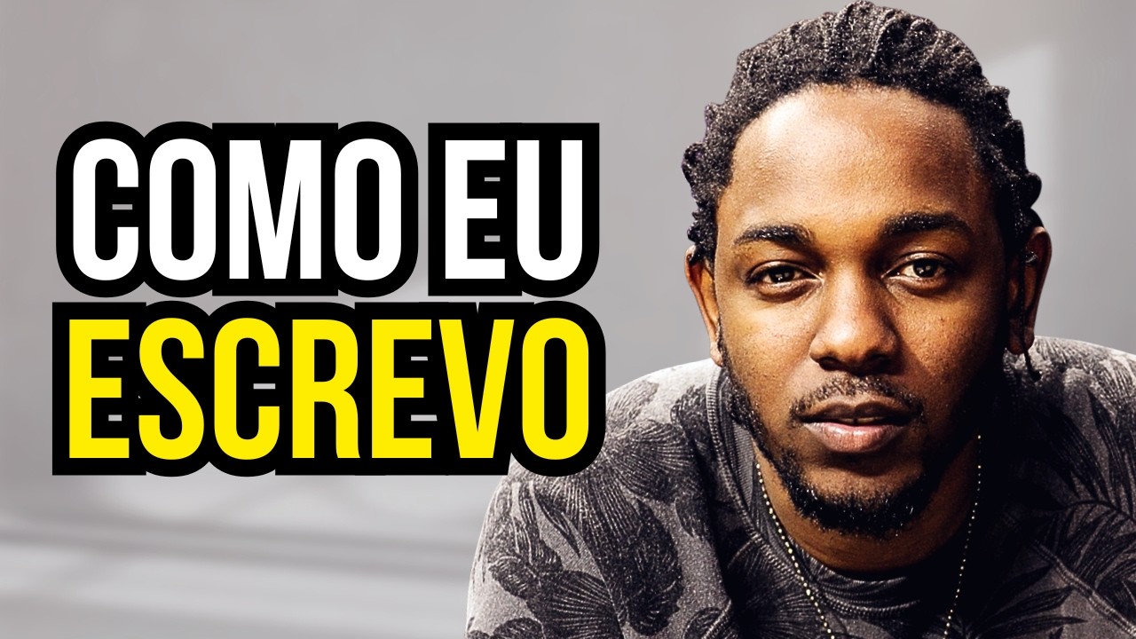 Kendrick Lamar revela como escrever RAP r&aacute;pido em 3 passos