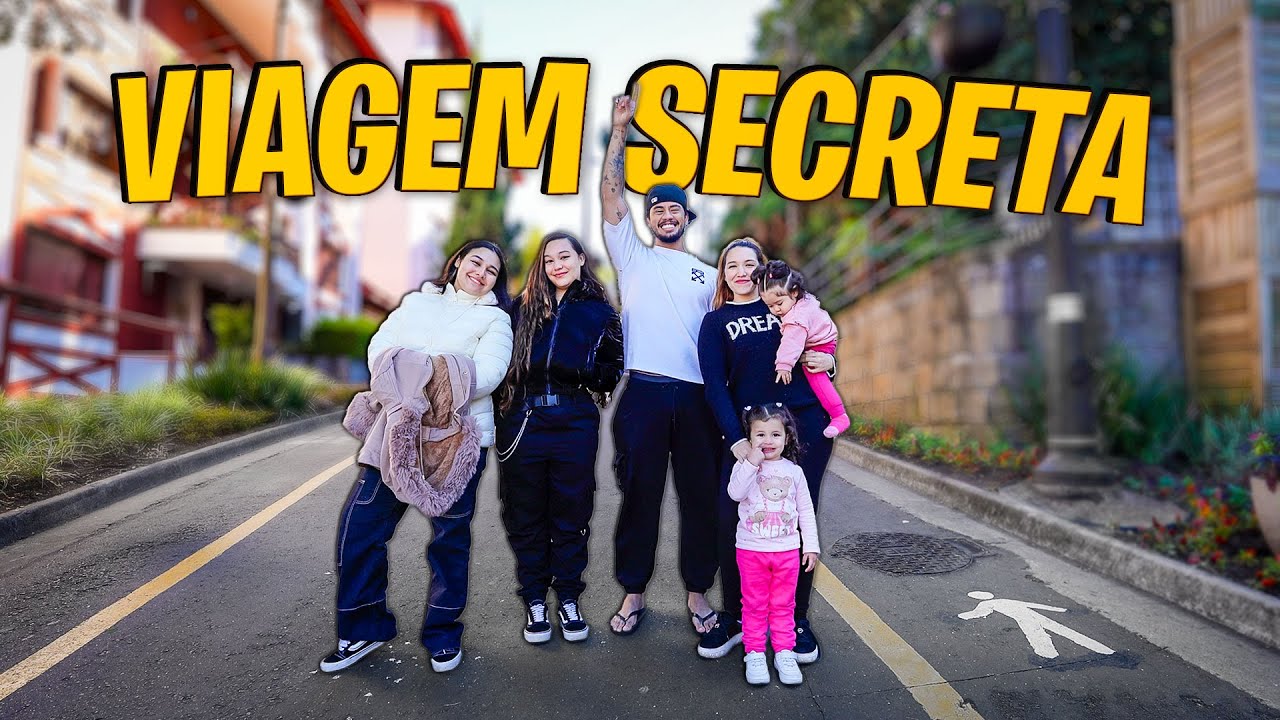CHEGAMOS NO ULTIMO DESTINO NA NOSSA VIAGEM SECRETA❤ REVELADO, ULTIMO DESTINO GRAMADO!!