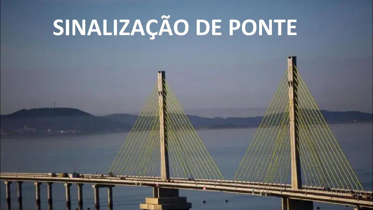 Sinalização de ponte para navegação, fácil e rápido no melhor canal de náutica.