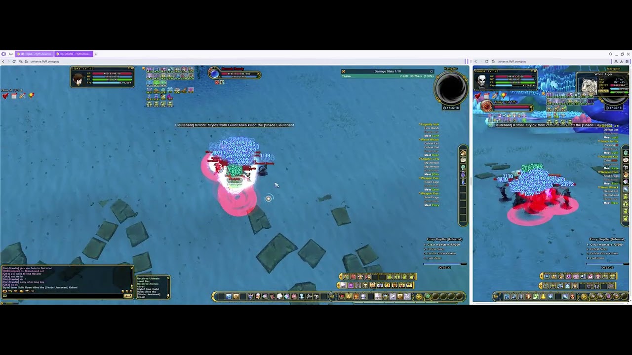 Flyff Universe - Solo Infernal Envy Farming (Mentalist + Seraph)