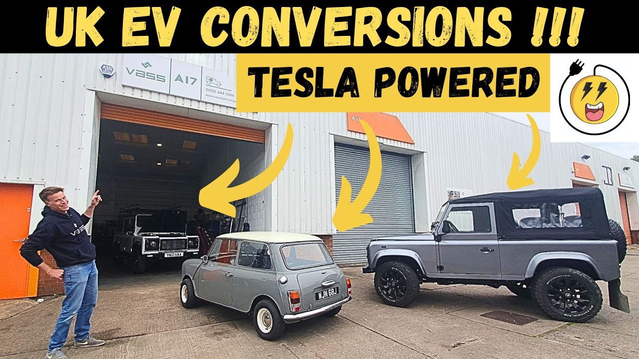 Electric Defender & Tesla Powered Mini - VAS Technology