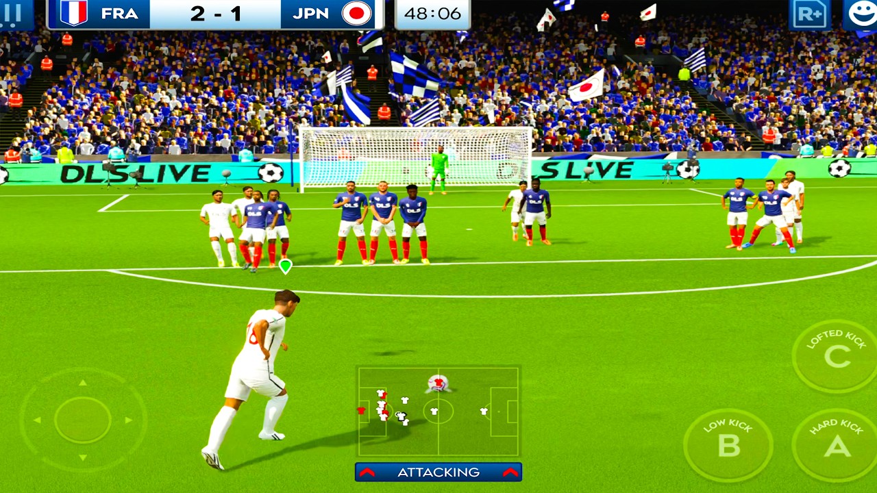 JAPAN VS FRANCE! New York Special Event - Dream League Soccer 26 Gameplay
