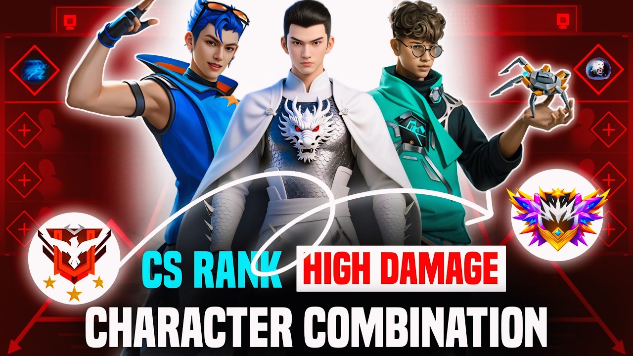 CS Rank New Season High Damage Combination | Best Character Skills for CS Rank | CS Rank Combination