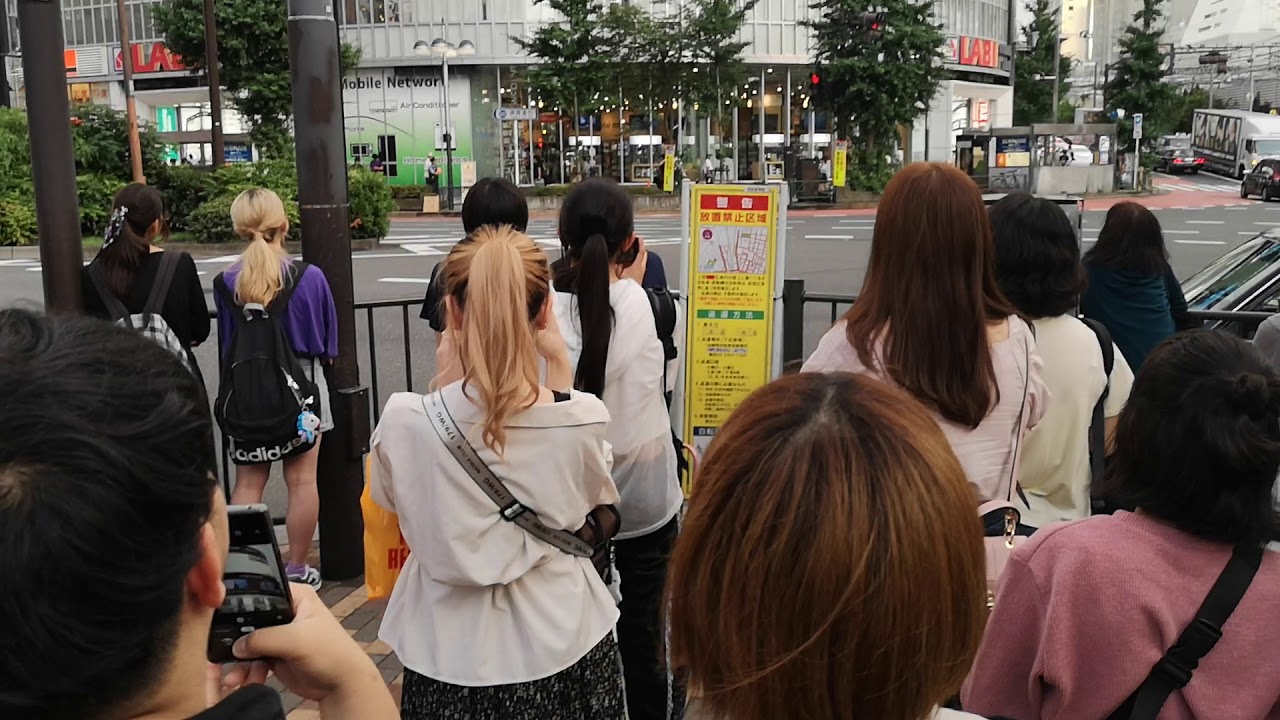 BTS 'Lights' Shinjuku Tokyo yunika vision