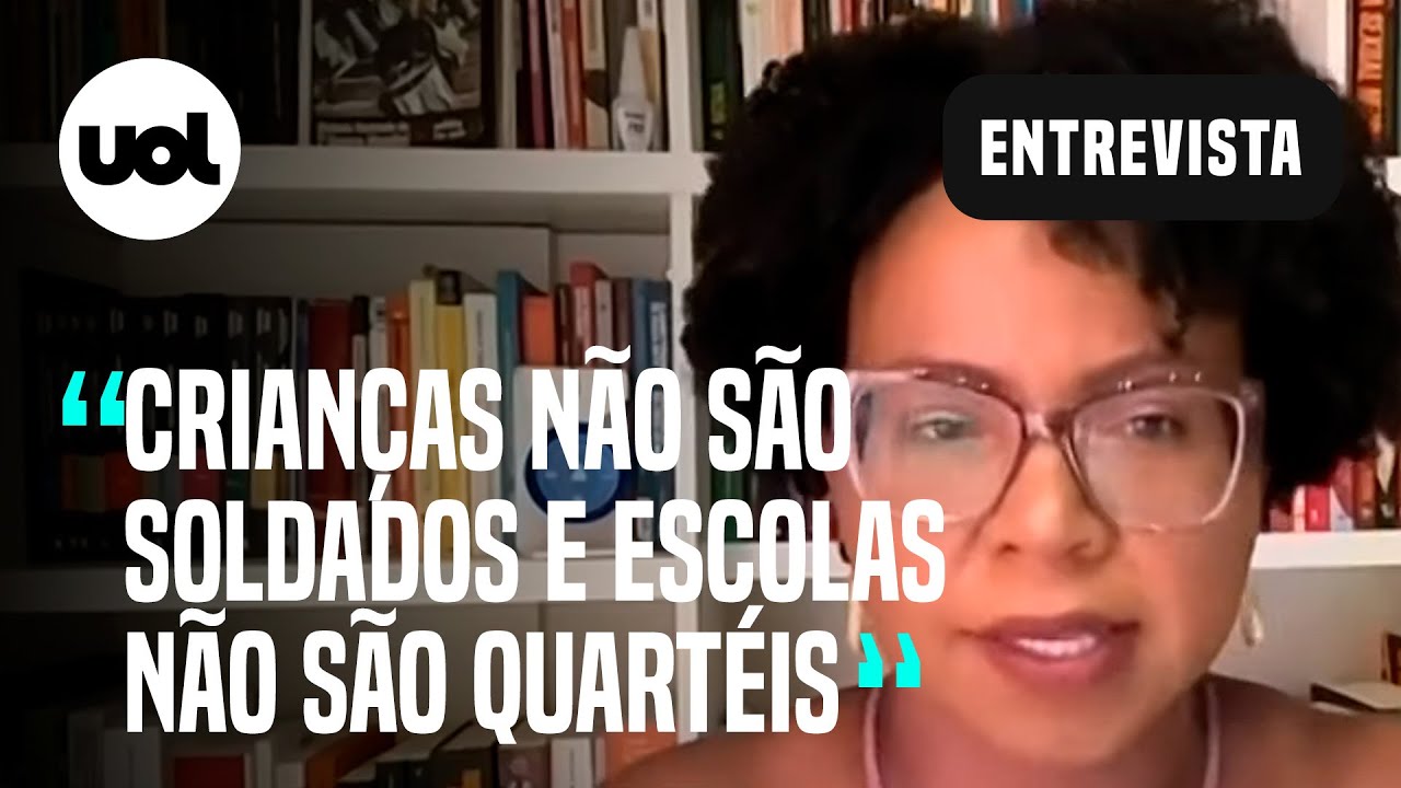 Escola militares: 'Crian&ccedil;as n&atilde;o s&atilde;o soldados; escolas n&atilde;o s&atilde;o quart&eacute;is', opina Catarina de Almeida: