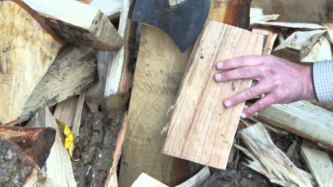 Green woodworking - How to make shingles / Making Wooden tiles