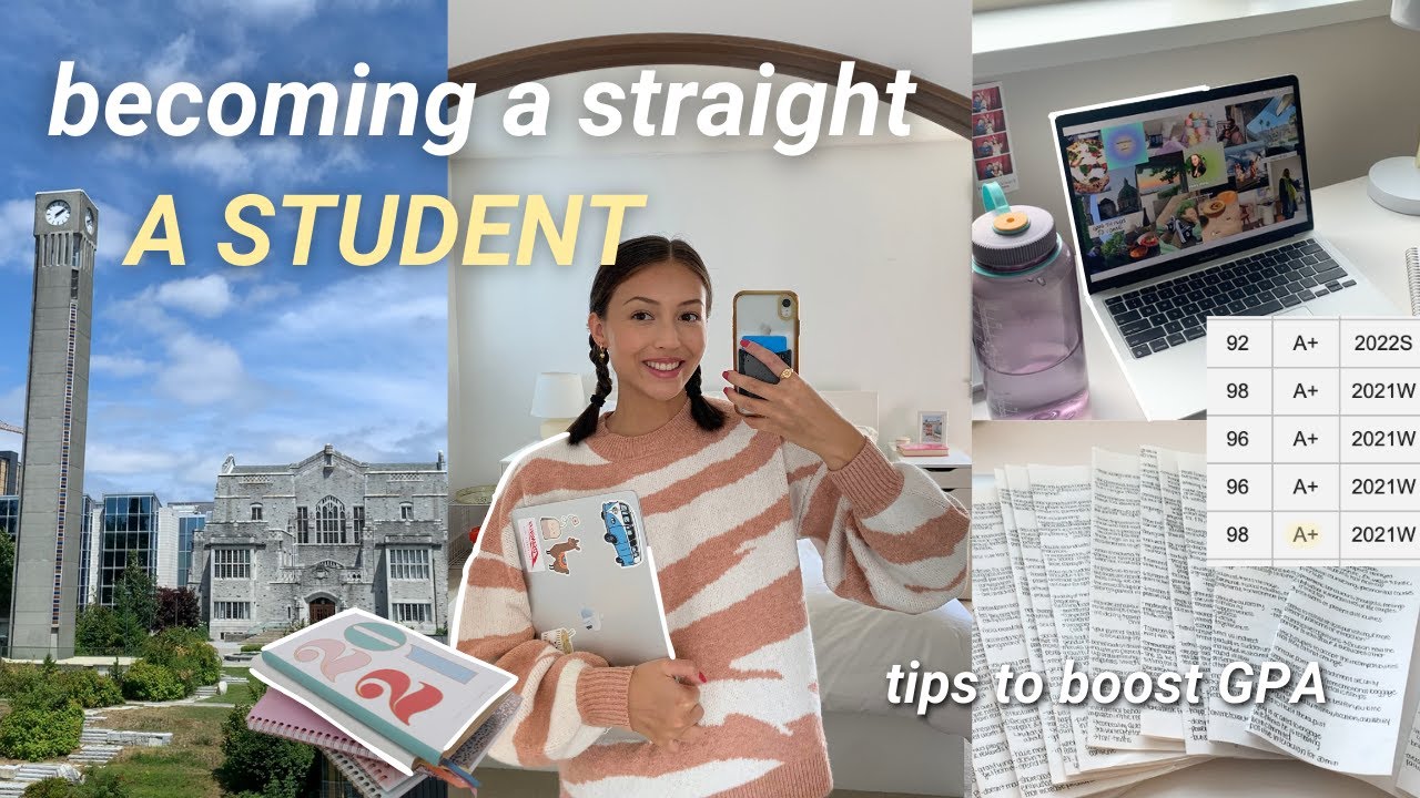 How to become an A student... Study and productivity tips for back to school
