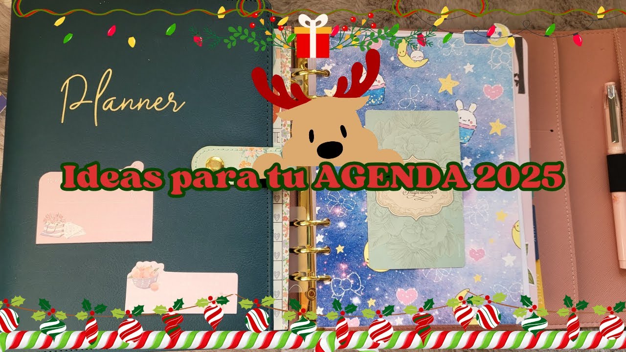 Agendas 2025 IDEAS Y Tips para SETUP