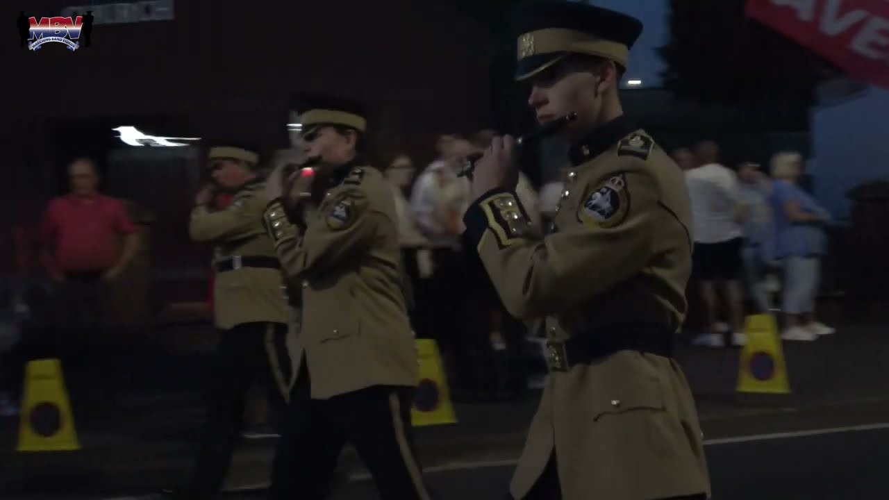 Cormeen Rising Sons of William FB @ Blackskull Orange & Blue FB 50th Ann Parade 2024