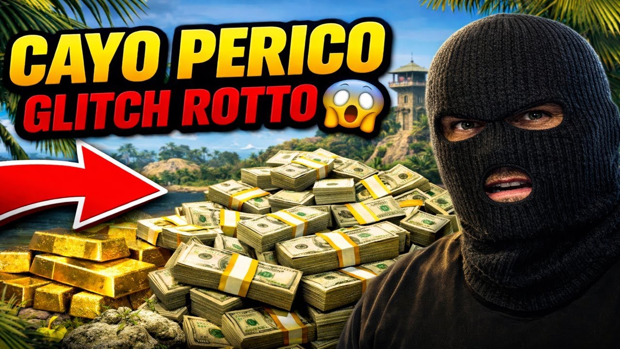 Ho fatto MILIONI con questo glitch su Cayo Perico 😱💰