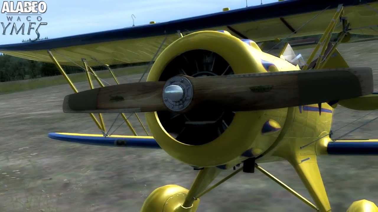 ALABEO WACO YMF5 FSX/P3D [SIMREVIEWS]