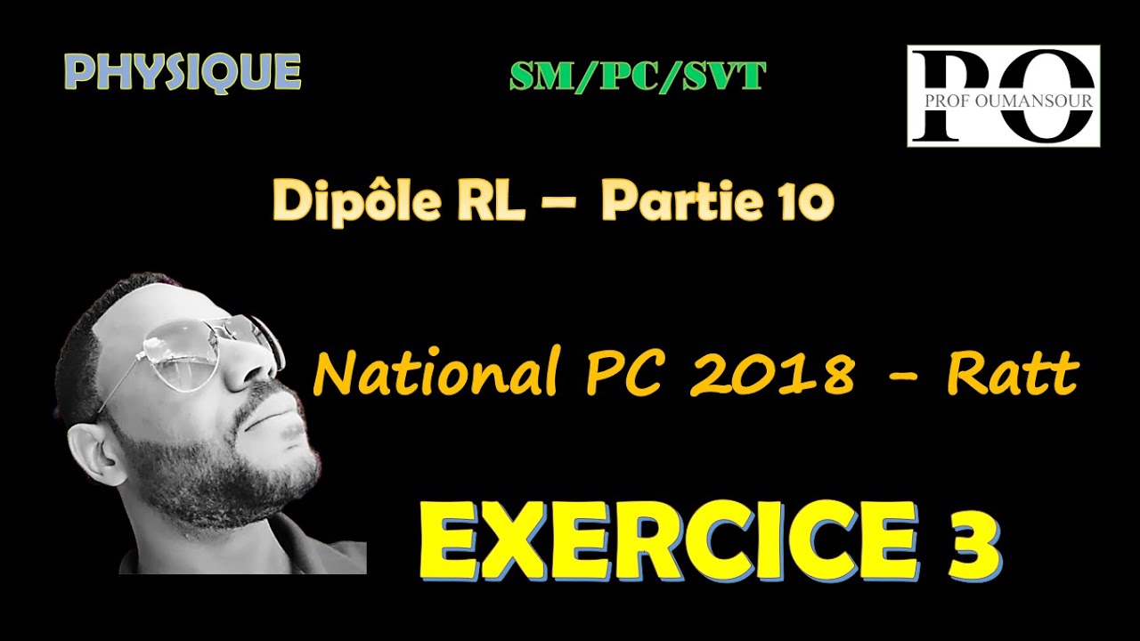 Dipôle RL - partie 10 (National PC 2018 - session rattrapage)