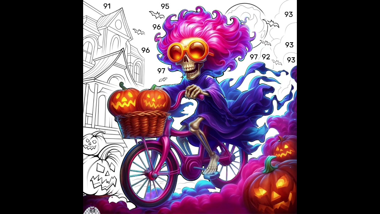 Bones on a Bike #video #skeleton #bike #bones #pumpkin #delivery 