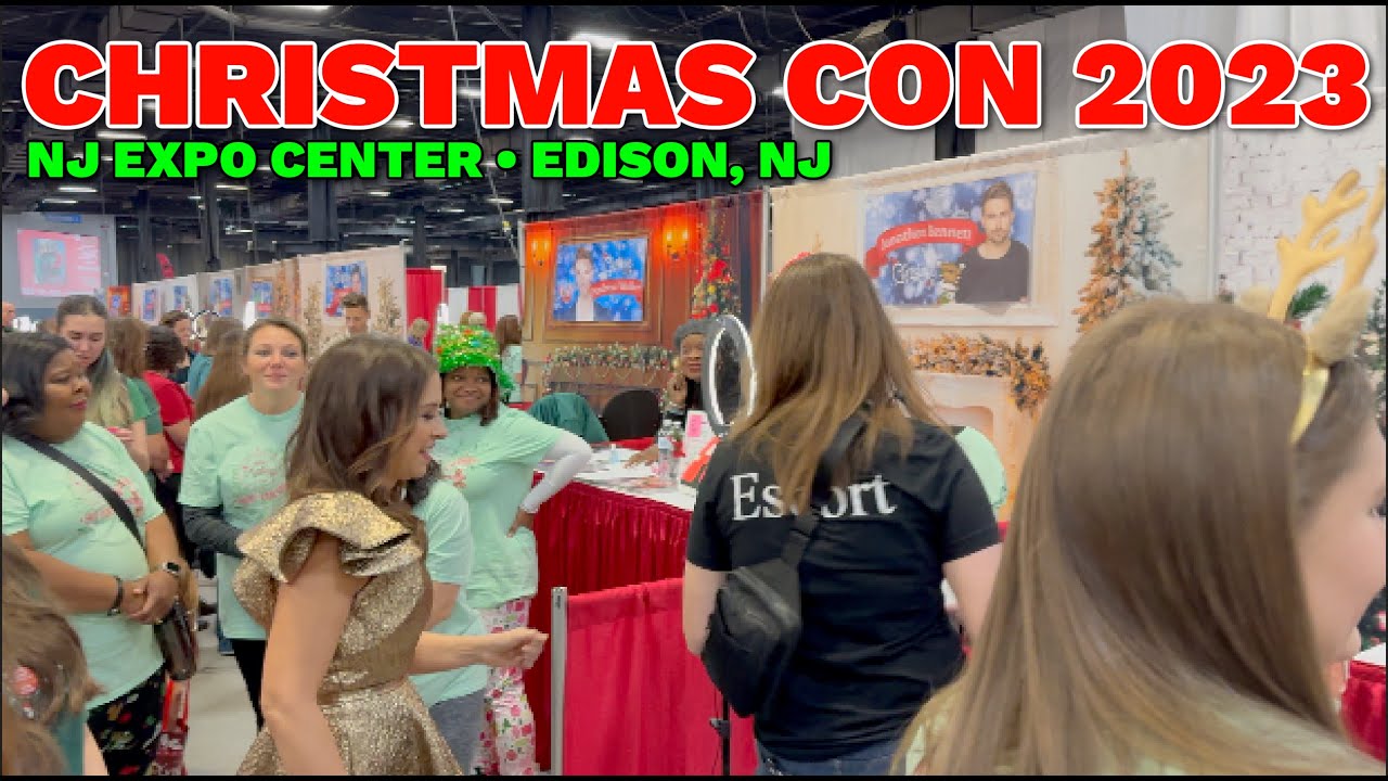 Christmas Con 2023 • Hallmark Stars • Dec 9-11 • Edison, New Jersey • Vacation Cast Signing