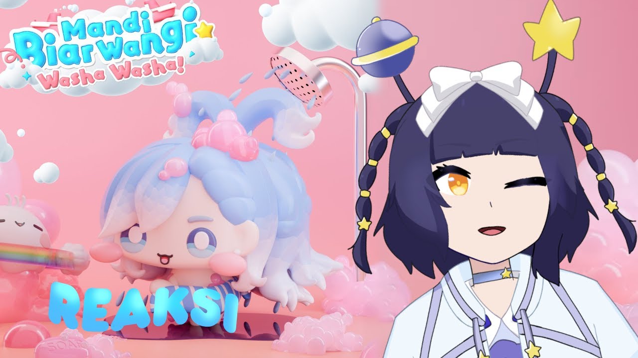 【HOLOLIVE REACTION】Reaksi Lagu Kobo Kanaeru - Mandi Biar Wangi ☆ Washa Washa!