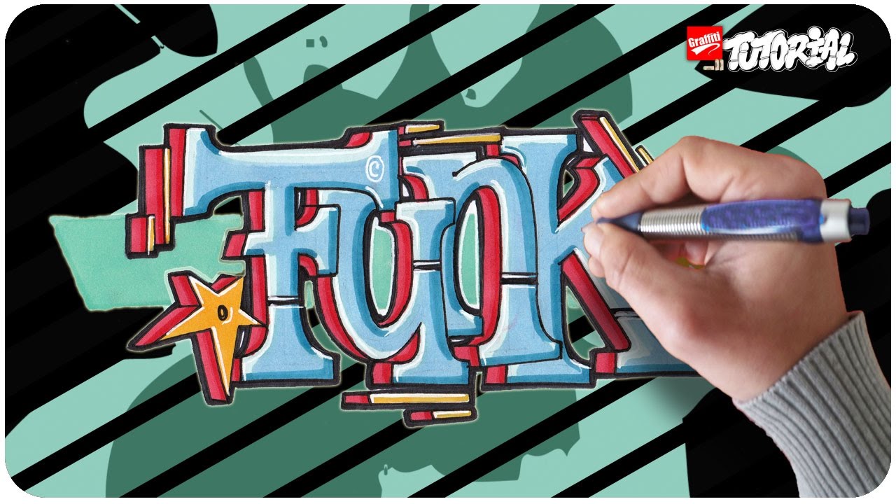 Graffiti Tutorial - Funk Block Style für Anfänger geeignet