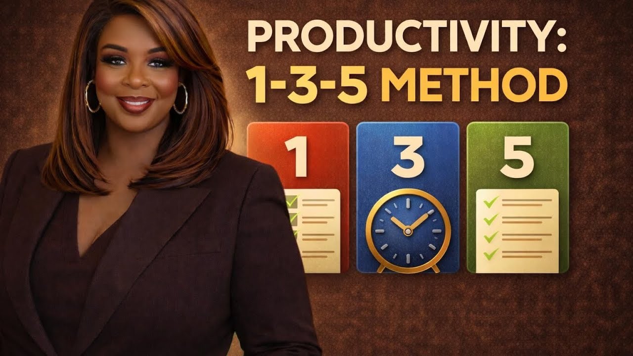 1 3 5 Productivity Method