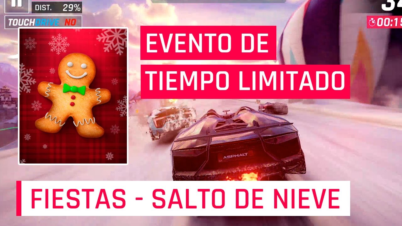 EVENTO DE TIEMPO LIMITADO: FIESTAS, SALTO DE NIEVE - ASPHALT 9 LEGENDS