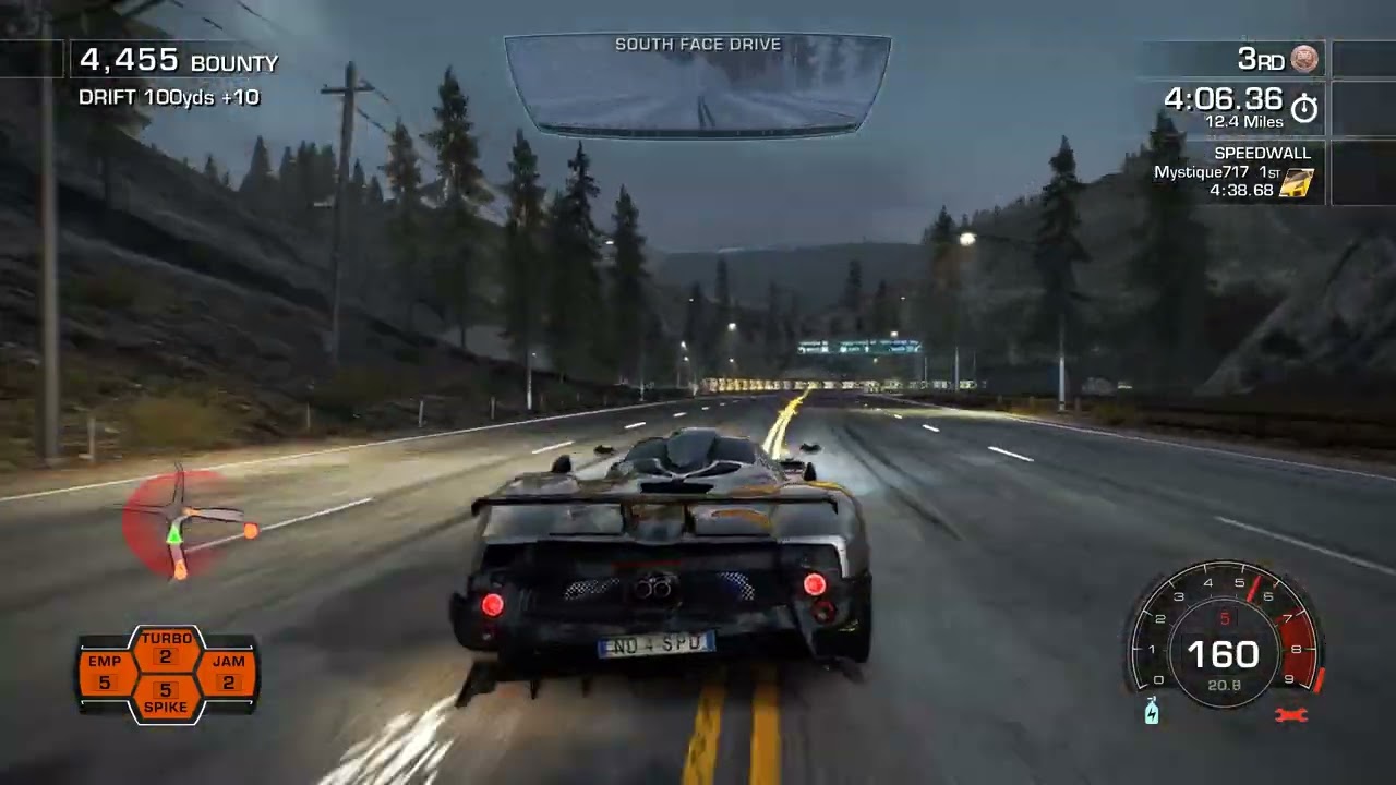 NFS Hot Pursuit Hardline gameplay pt 3: SURVIVING WITH THE ZONDA!!)