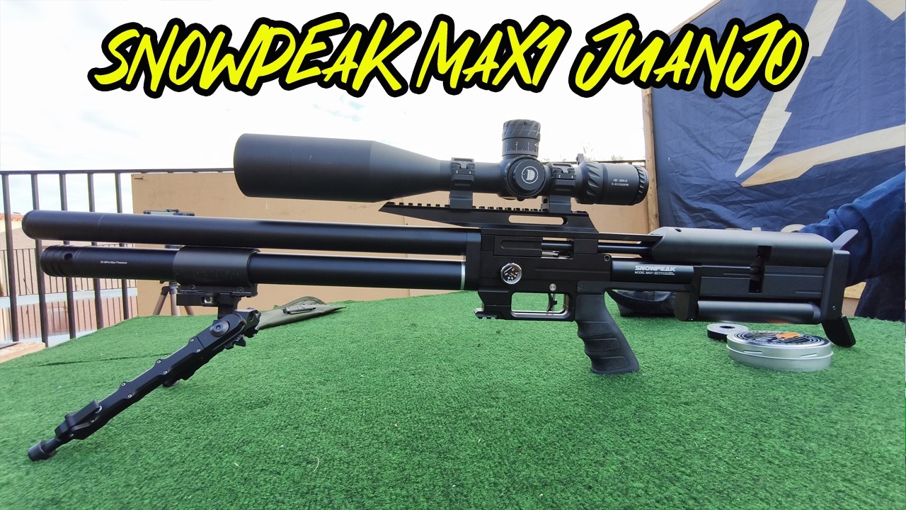 ¡SORPRESA EN EL CAMPO DE TIRO! 🎯 PROBAMOS LA SNOWPEAK MAX1 DE JUANJO: 5 TIRADORES AL LÍMITE 💥