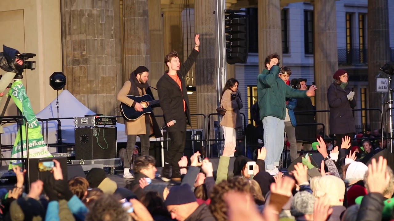 Heiko und Roman Lochmann Fridays for Future Streik Berlin 29.11.19