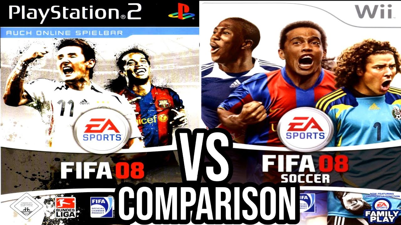 FIFA 08 PS2 Vs Wii