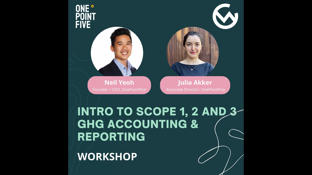Work On Climate X OPF : Intro to Scope 1, 2, and 3 GHG Accounting & Reporting #climate #reporting