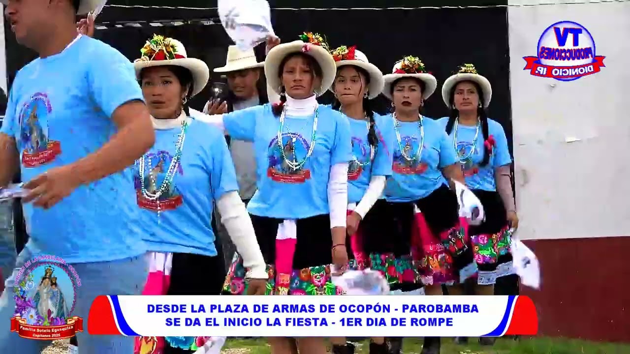 FIESTA A LA VIRGEN DE LA CANDELARIA DE OCOPON 2025 - VIDEO NRO. 02 - ROMPE.