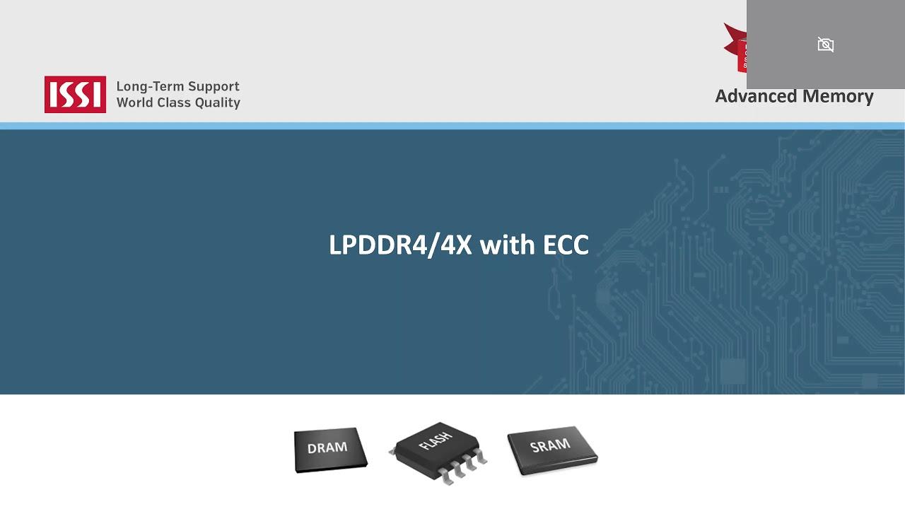LPDDR2 LPDDR4 DRAM Great Memory Solutions plus On chip ECC - ISSI