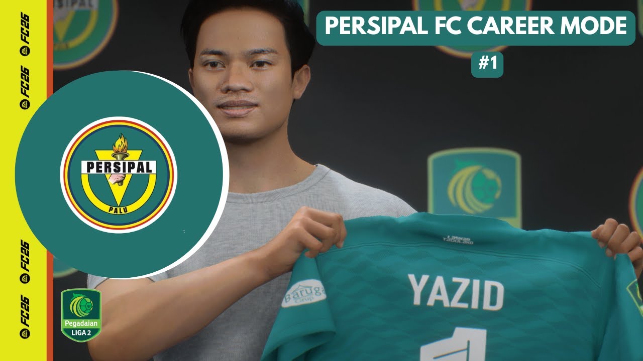 MENJADI MANAGER PERSIPAL FC SAMPAI JUARA AFC CHAMPIONSHIP!! - PERSIPAL FC CAREER MODE MANAGER #1