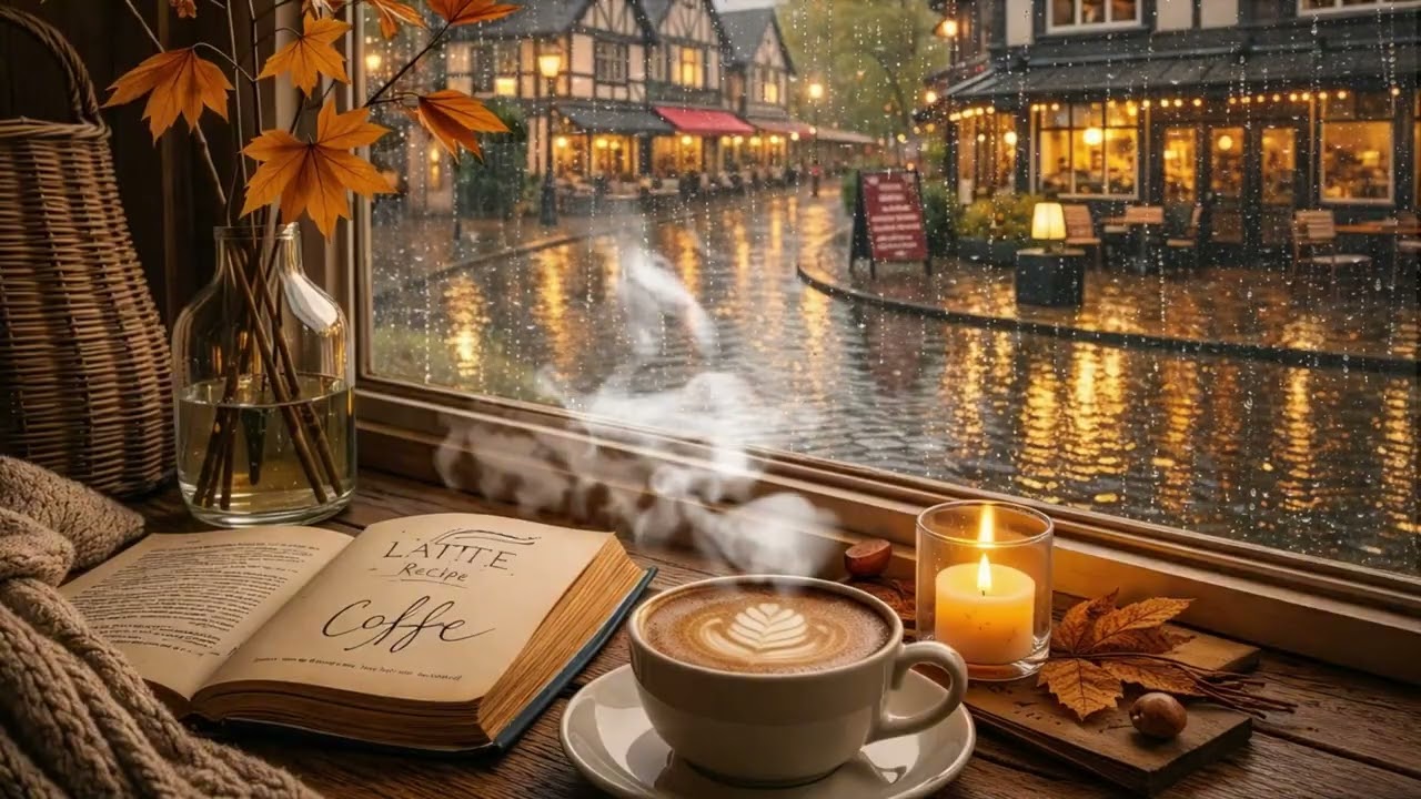 Coffee Steam, Rain Outside, and Slow Jazz Inside