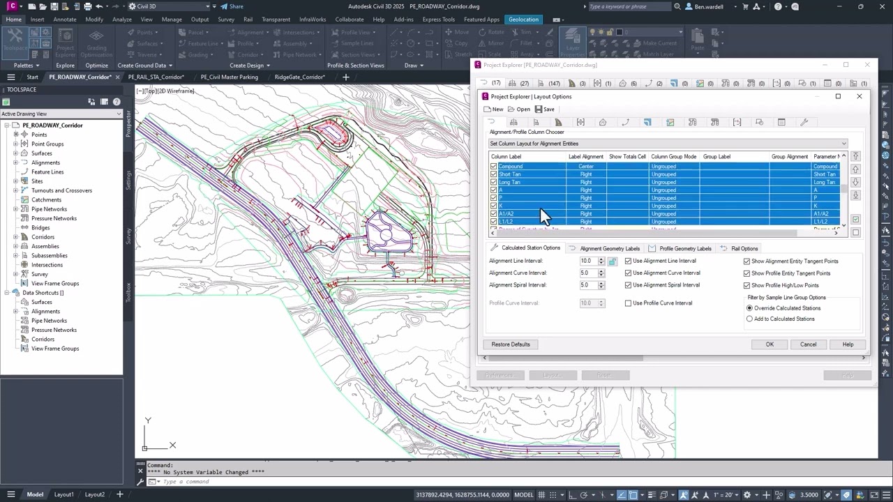 Back to Basics: Alignments and Profiles in Project Explorer for Civil 3D