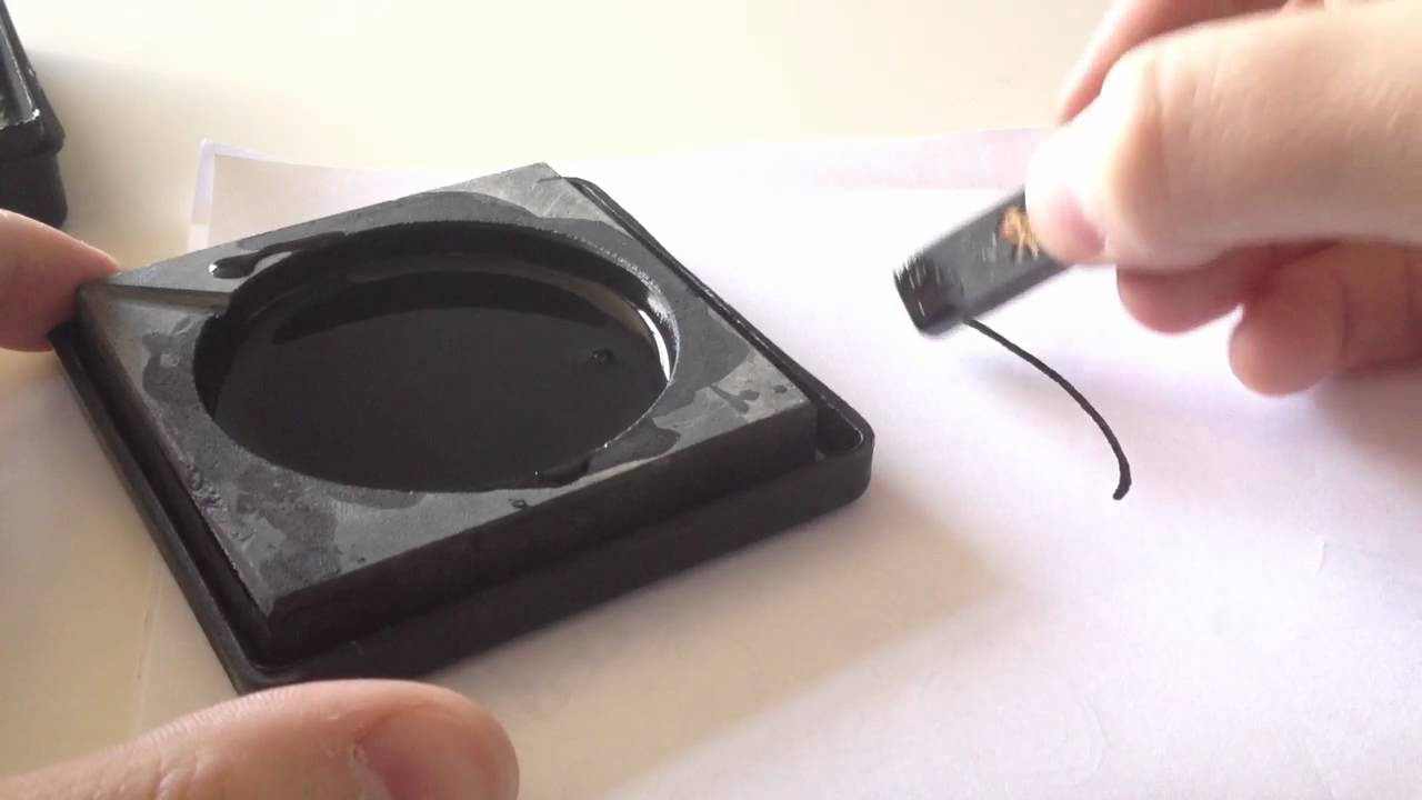 Relaxing Chinese Ink Grinding - ASMR