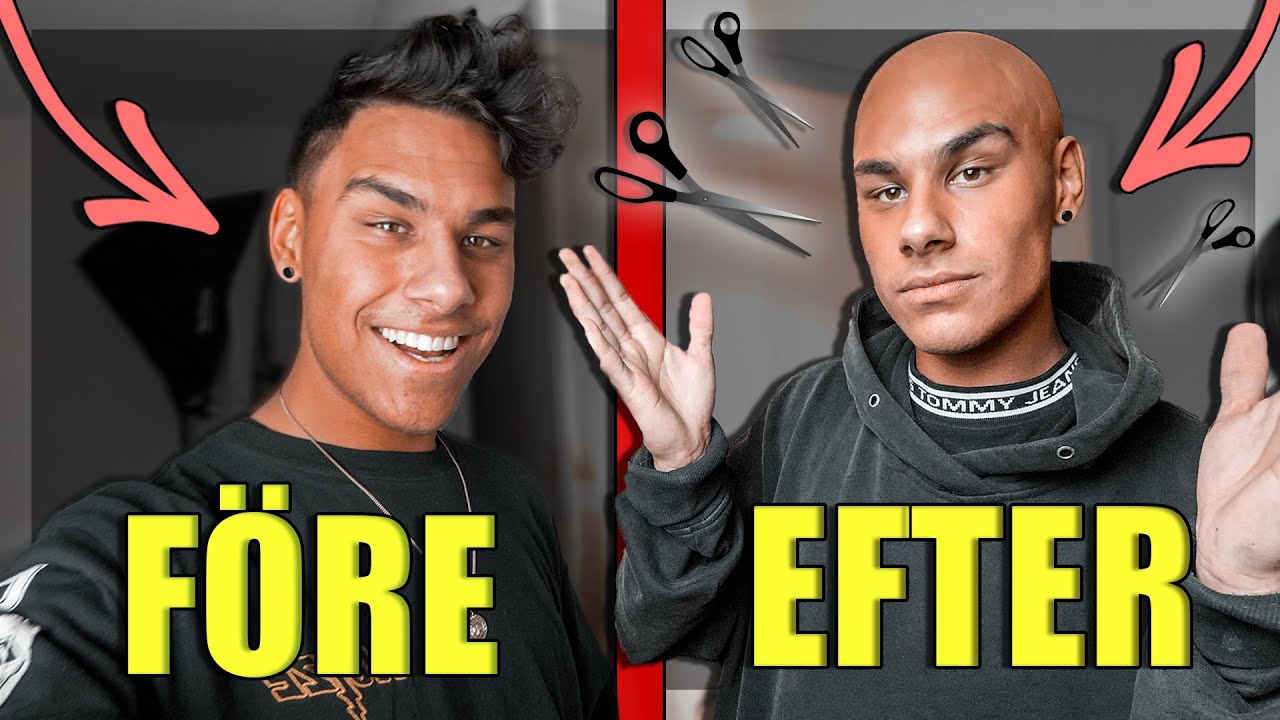 NYTT ÅR, NYTT HÅR - RAKAR AV MIG HÅRET