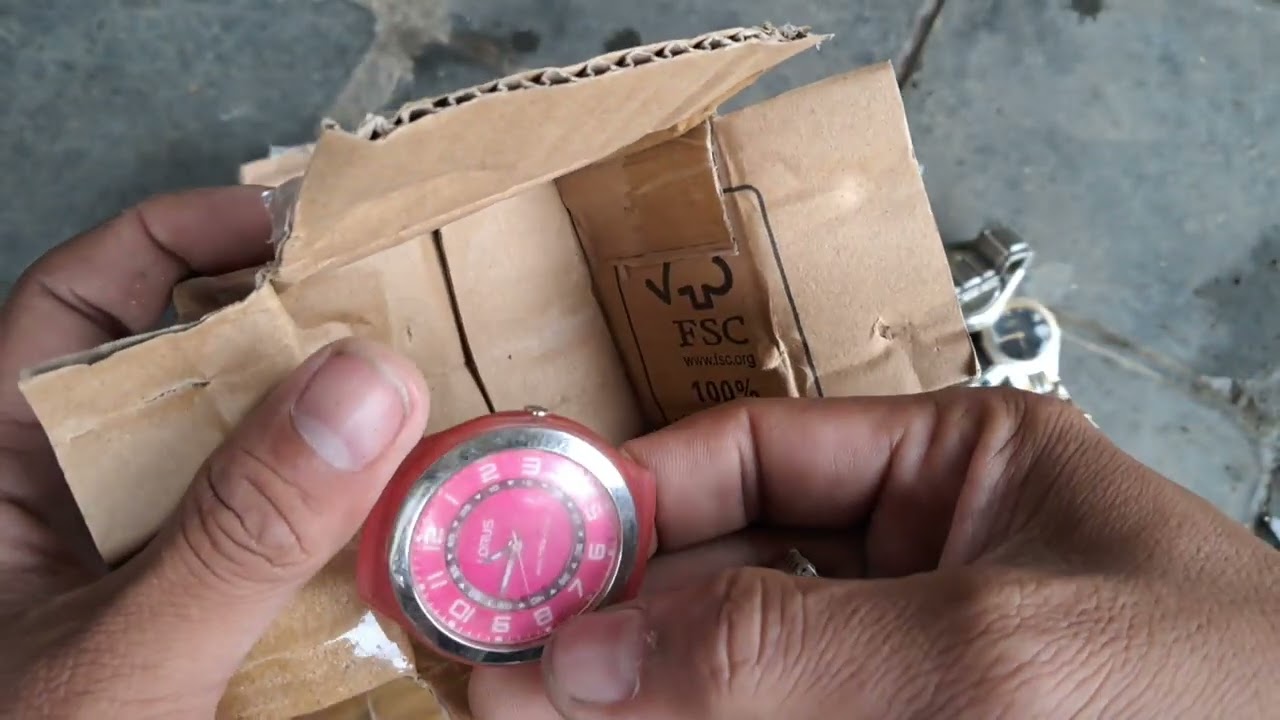 Unboxing Jam tangan hasil lelang dapat murah #jamtangan 