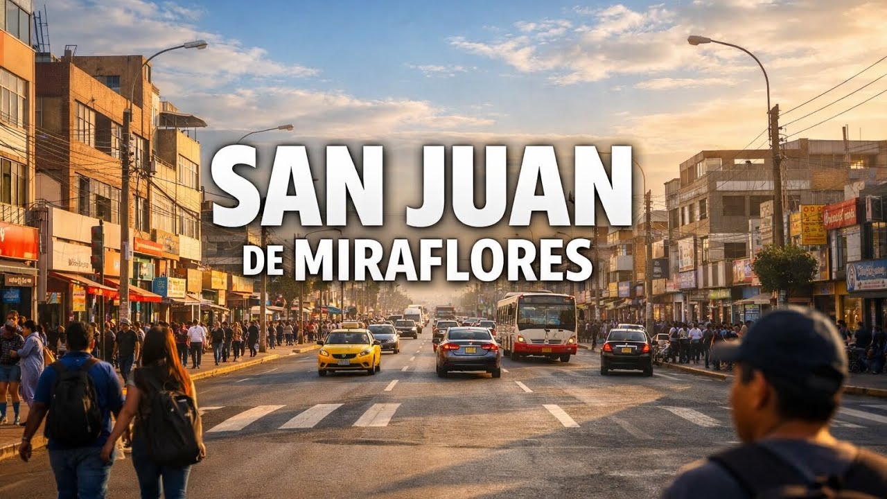 San Juan de Miraflores 🇵🇪 | Recorrido urbano a pie