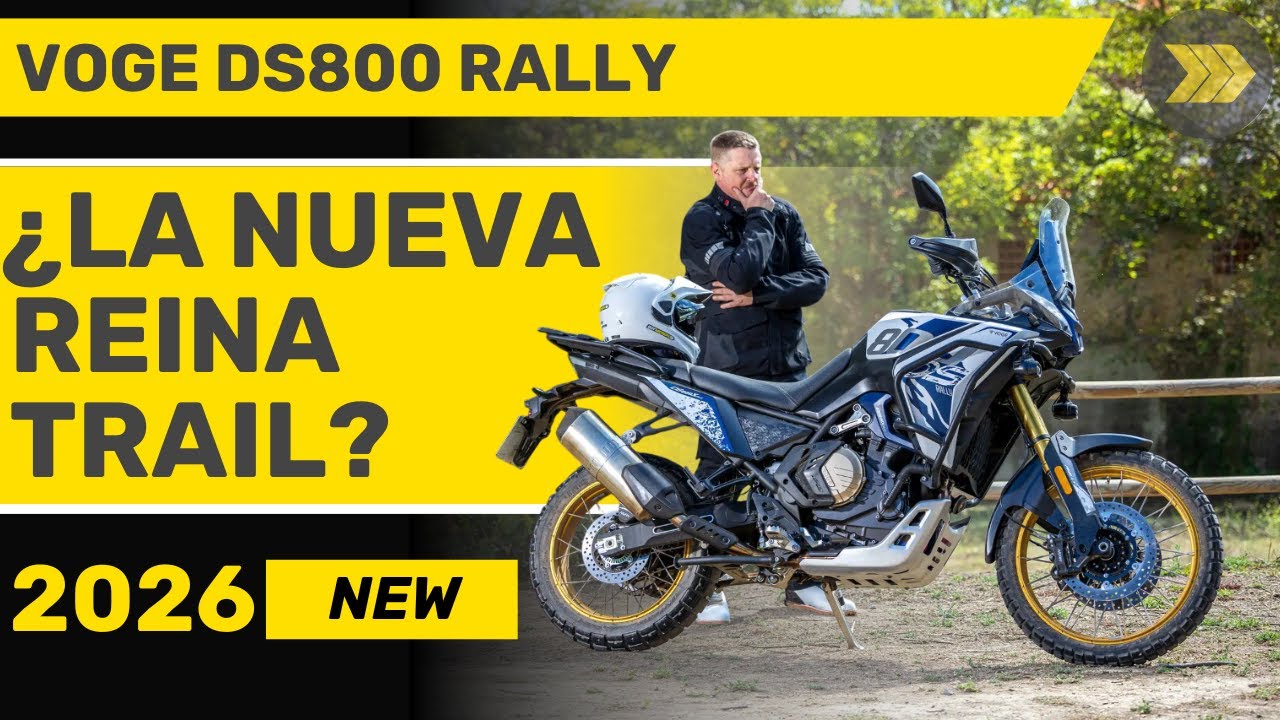 Prueba Voge DS800 Rally 2026: ¿La nueva reina de las trail?